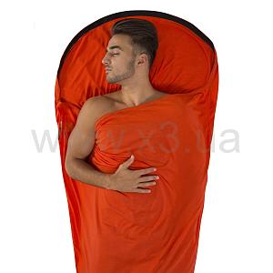 SEA TO SUMMIT Thermolite Reactor Extreme Long вкладыш в спальник Orange Sack/Red Liner
