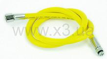 BEST DIVERS Hose STANDARD Octopus 100 cm 9/16"F-3/8"M YELLOW AE0340