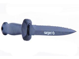 SARGAN ТУРГОЯК-СТРОПОРЕЗ ровное лезвие ЧЕРНЕНЫЙ SUB/11/D/2