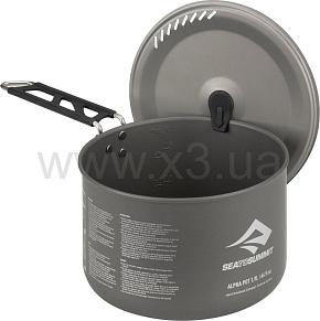 SEA TO SUMMIT Alpha Pot кастрюля со складной ручкой  1.9 л