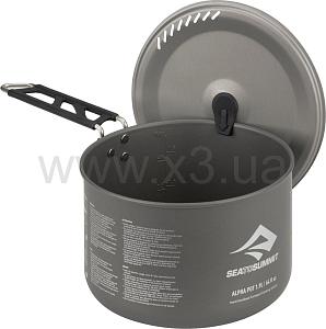 SEA TO SUMMIT Alpha Pot кастрюля со складной ручкой  1.9 л