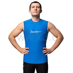 MARLIN Майка NYLON Blue/Black, 3 mm