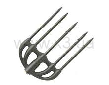 SALVIMAR Насадка пятизубая "Martin", гальванизированная на нейлоне