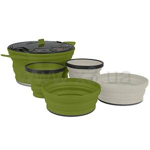 SEA TO SUMMIT X-Set 31 (Olive Pot, Olive Bowl & Mug, Sand Bowl & Mug) набор посуды 
