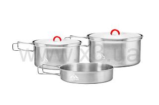 TERRA INCOGNITA Family Set M набор посуды стальной