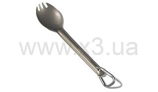 SEA TO SUMMIT Alpha Light Long Handled Spork ложка-вилка удлиненная Grey Anodised