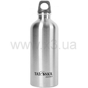 TATONKA Stainless Steel Bottle 0,6 L фляга (Silver)