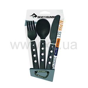 SEA TO SUMMIT Alpha Cutlery Set набор (нож, вилка, ложка)
