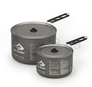 SEA TO SUMMIT Alpha Pot Set 2.0 набор из двух кастрюль (Grey)