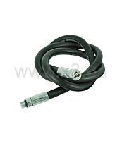 BEST DIVERS Hose Pressure Gauge 7/16F-7/16M 30cm AE0310