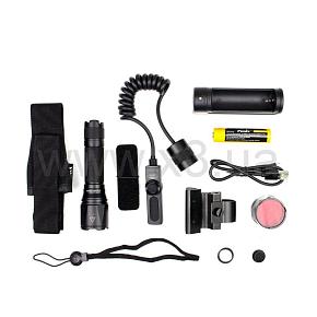 FENIX Тактический набор TK09 2016+AFH-01+AER-02+MX01+ARB-L18-3400+ARE-X1+AOF-M red