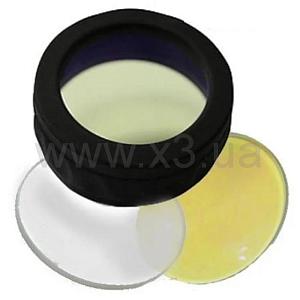 FEREI Комплект светофильтра для W158 (резиновая бленда+жёлтый и молочный светофильтры)
