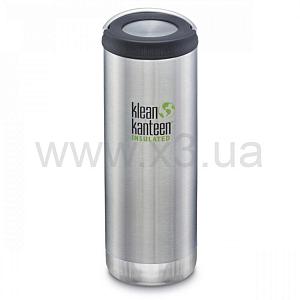 KLEAN KANTEEN  Термобутылка TKWide Loop Cap Brushed Stainless 473 ml