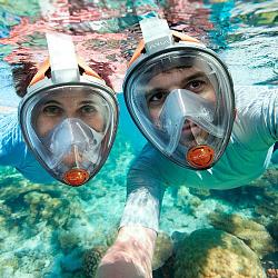 Полнолицевые  маски для сноркелинга Ocean Reef - для полной свободы
