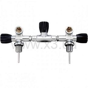 OMS манифольд с изолирующим вентилем 230 bar для 5,7 и 8,5 л. баллонов (D=140 mm)