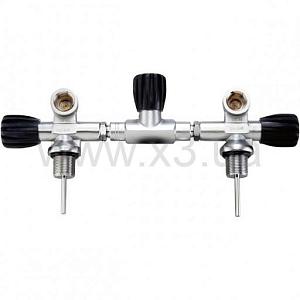 OMS манифольд с изолирующим вентилем 230 bar для 5,7 и 8,5 л. баллонов (D=140 mm)