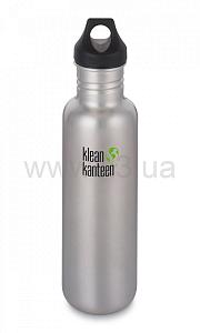 KLEAN KANTEEN  Бутылка для воды Classic Brushed Stainless 800 мл