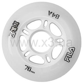 FILA Набор колес для роликов 8шт WHEELS 76MM/82A CLEAR 21