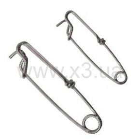 SALVIMAR Карабин SNAP проволочный, стальной нержавеющий с вертлюгом