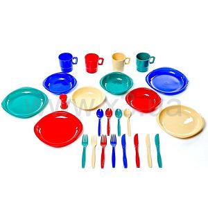 TRAMP Набор посуды пластиковой (4 персоны) 053