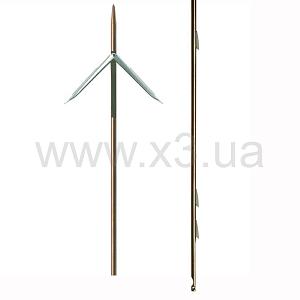 SALVIMAR Гарпун LASER BLADE MEDITERRANEO 2 флажка ø7mm cm.170